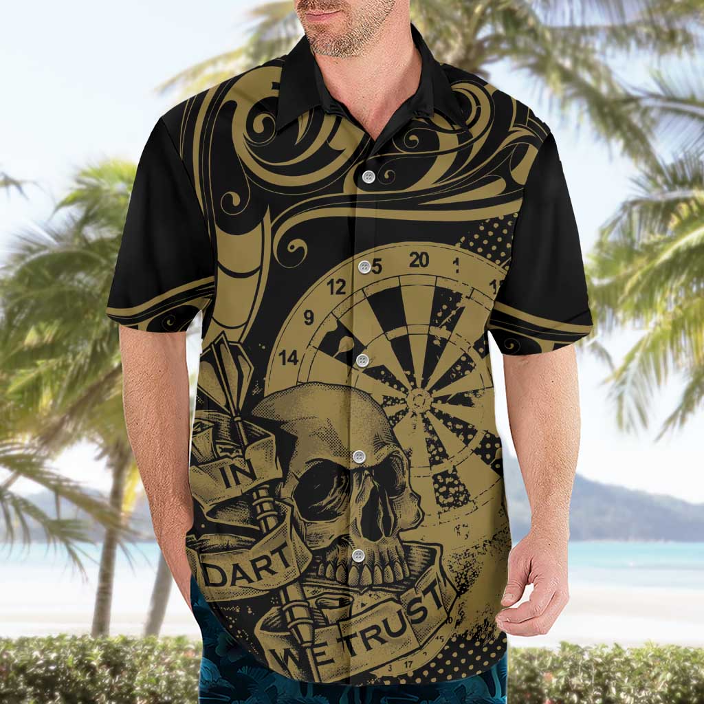 New Zealand Darts Hawaiian Shirt Skull In Dart We Trust Maori Pattern - Aussie Hoodie