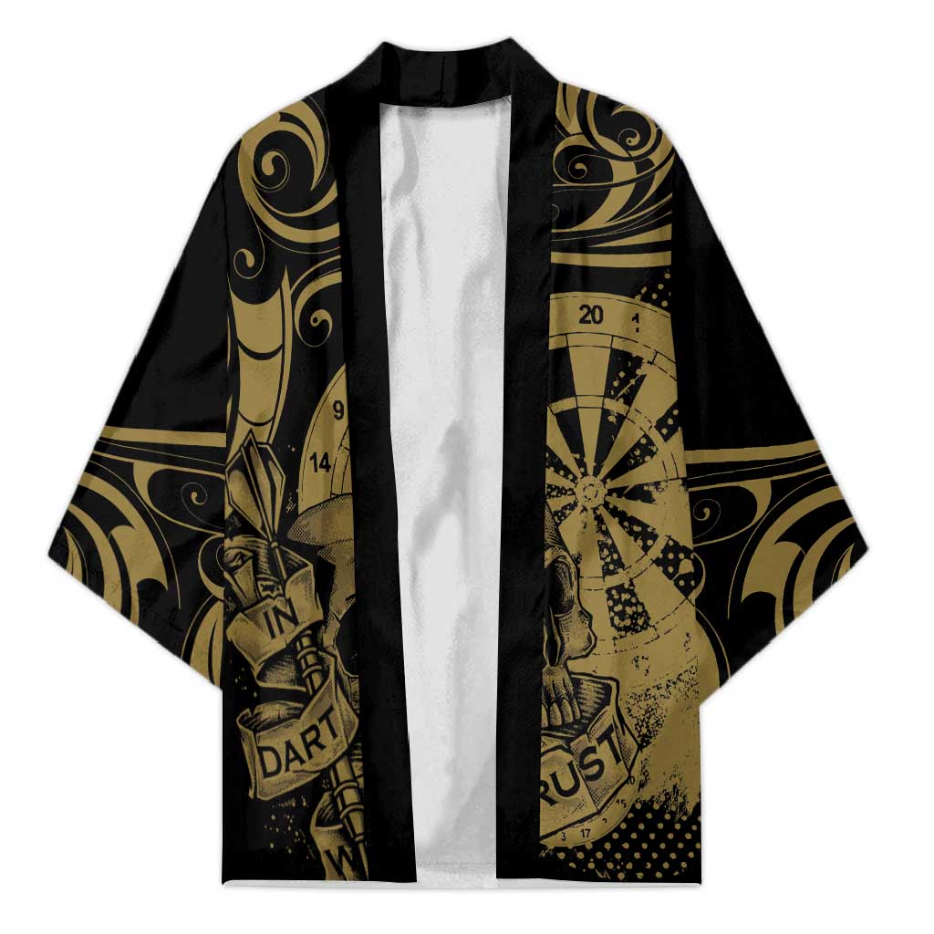 New Zealand Darts Kimono Skull In Dart We Trust Maori Pattern - Aussie Hoodie
