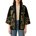 New Zealand Darts Kimono Skull In Dart We Trust Maori Pattern - Aussie Hoodie