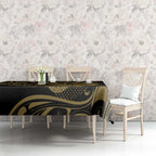 New Zealand Darts Tablecloth Skull In Dart We Trust Maori Pattern - Aussie Hoodie