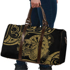 New Zealand Darts Travel Bag Skull In Dart We Trust Maori Pattern - Aussie Hoodie