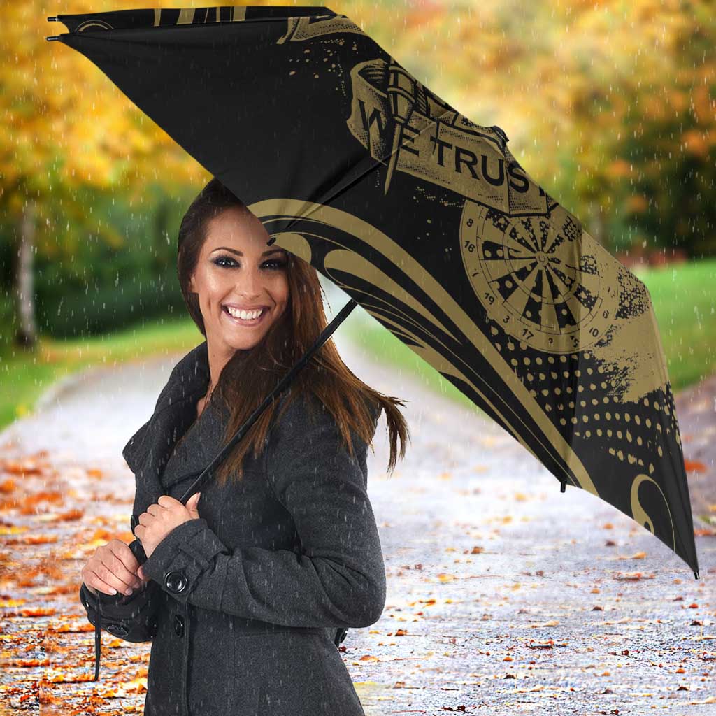 New Zealand Darts Umbrella Skull In Dart We Trust Maori Pattern - Aussie Hoodie
