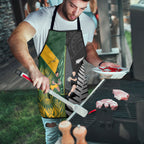 New Zealand and South Africa Rugby Apron Ultimate Rivalry All Black Springboks