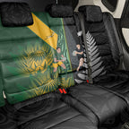 New Zealand and South Africa Rugby Back Car Seat Cover Ultimate Rivalry All Black Springboks