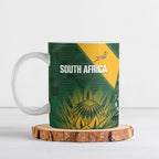 New Zealand and South Africa Rugby Ceramic Mug Ultimate Rivalry All Black Springboks