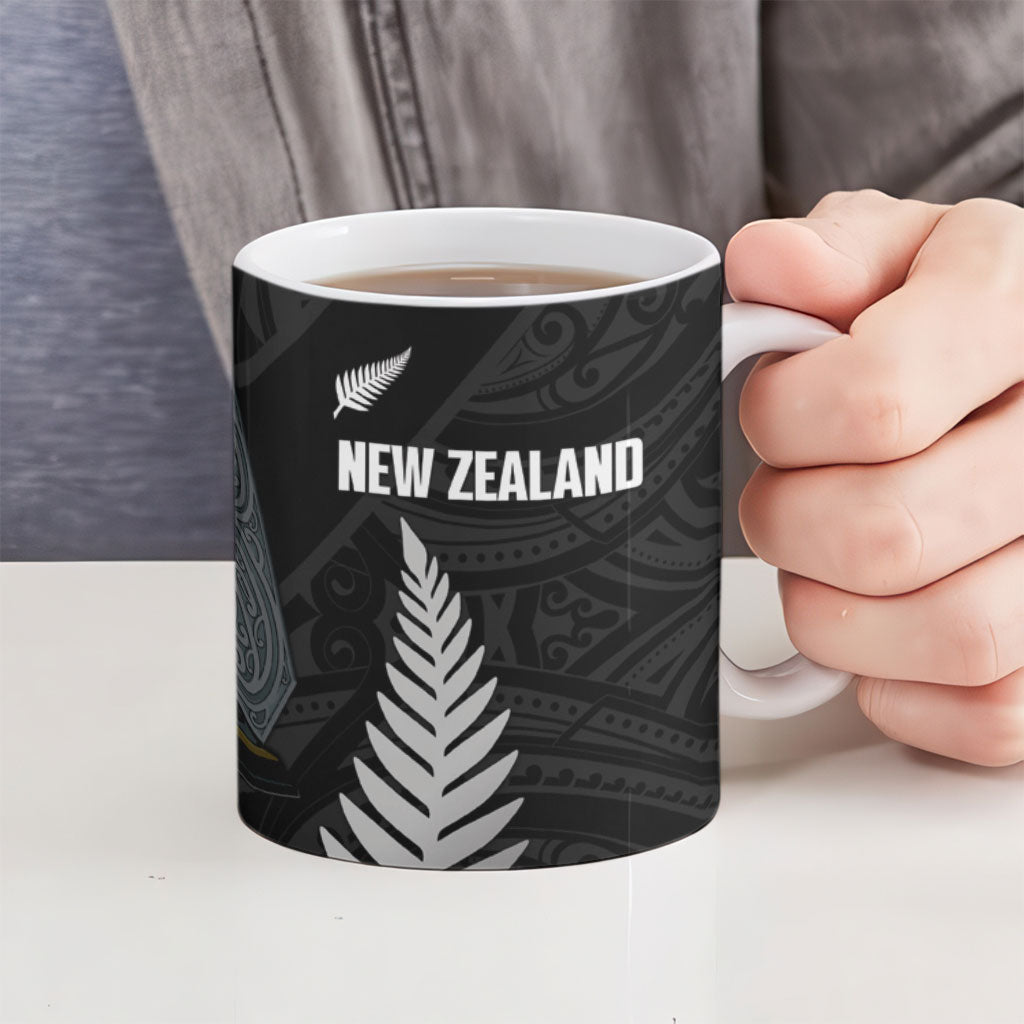 New Zealand and South Africa Rugby Ceramic Mug Ultimate Rivalry All Black Springboks