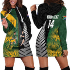 New Zealand and South Africa Rugby Custom Hoodie Dress Ultimate Rivalry All Black Springboks