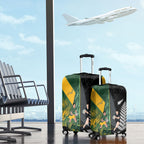 New Zealand and South Africa Rugby Luggage Cover Ultimate Rivalry All Black Springboks