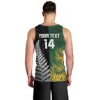 New Zealand and South Africa Rugby Custom Men Tank Top Ultimate Rivalry All Black Springboks
