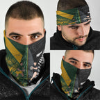 New Zealand and South Africa Rugby Neck Gaiter Ultimate Rivalry All Black Springboks