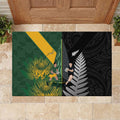 New Zealand and South Africa Rugby Rubber Doormat Ultimate Rivalry All Black Springboks