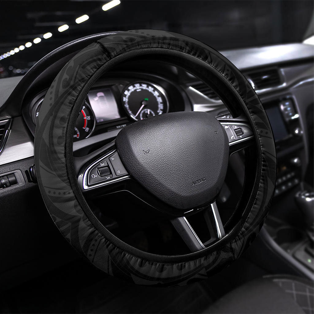 New Zealand and South Africa Rugby Steering Wheel Cover Ultimate Rivalry All Black Springboks