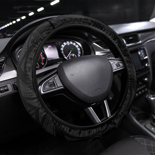 New Zealand and South Africa Rugby Steering Wheel Cover Ultimate Rivalry All Black Springboks