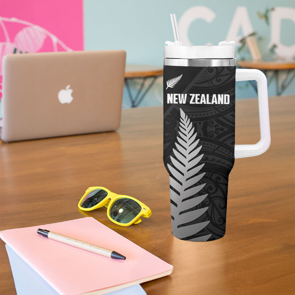 New Zealand and South Africa Rugby Tumbler With Handle Ultimate Rivalry All Black Springboks