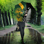 New Zealand and South Africa Rugby Umbrella Ultimate Rivalry All Black Springboks