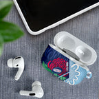 New South Wales Oztag Custom AirPods Case NSW Waratah Indigenous Art