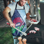 New South Wales Oztag Custom Apron NSW Waratah Indigenous Art