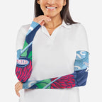 New South Wales Oztag Custom Arm Sleeves NSW Waratah Indigenous Art