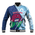 New South Wales Oztag Custom Baseball Jacket NSW Waratah Indigenous Art