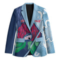 New South Wales Oztag Custom Blazer NSW Waratah Indigenous Art