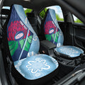 New South Wales Oztag Custom Car Seat Cover NSW Waratah Indigenous Art