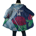 New South Wales Oztag Custom Cloak NSW Waratah Indigenous Art