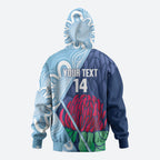 New South Wales Oztag Custom Hoodie NSW Waratah Indigenous Art