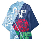 New South Wales Oztag Custom Kimono NSW Waratah Indigenous Art