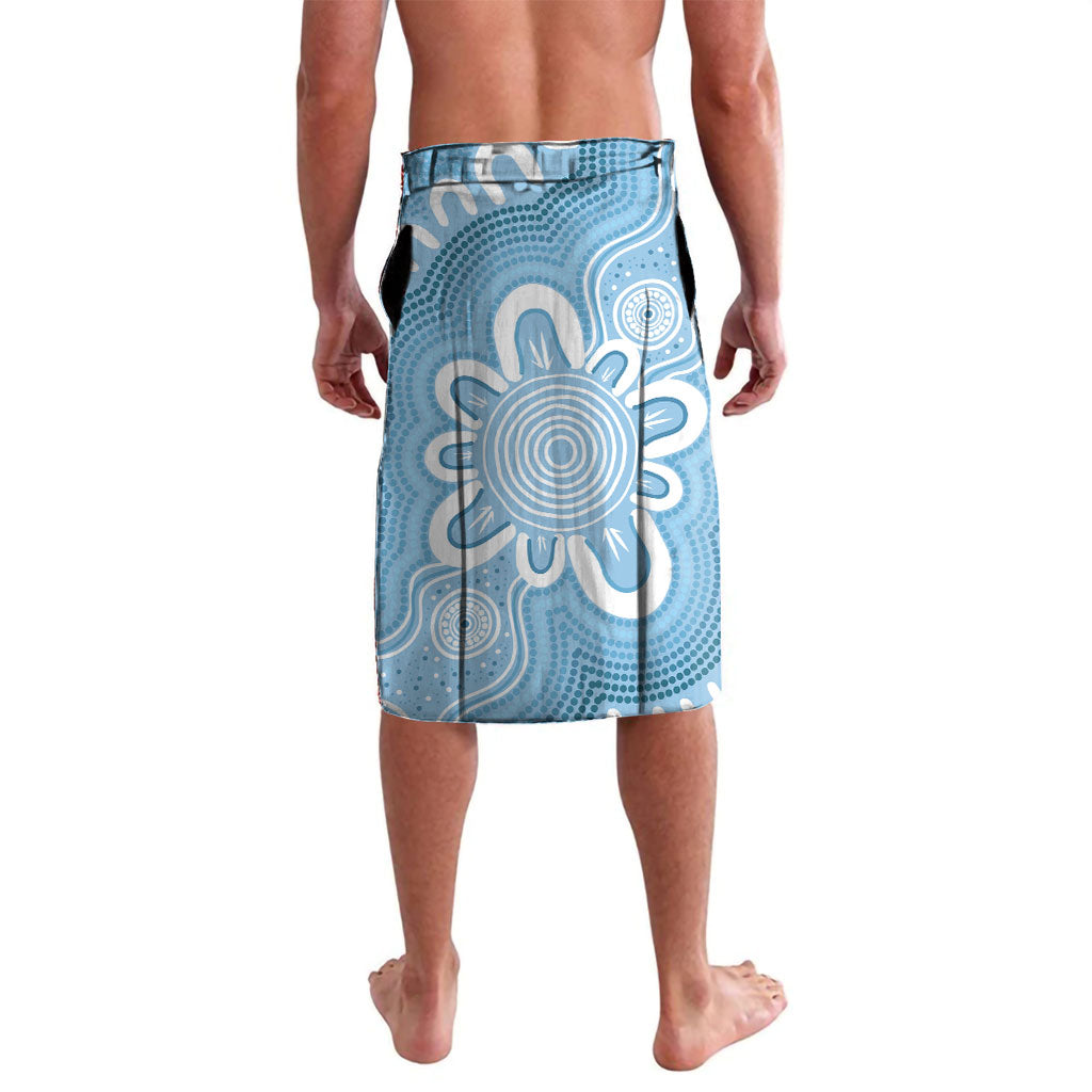 New South Wales Oztag Custom Lavalava NSW Waratah Indigenous Art