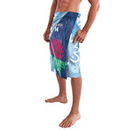 New South Wales Oztag Custom Lavalava NSW Waratah Indigenous Art