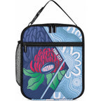 New South Wales Oztag Custom Lunch Bag NSW Waratah Indigenous Art
