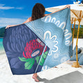 New South Wales Oztag Custom Sarong NSW Waratah Indigenous Art