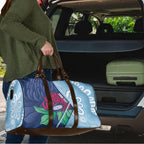 New South Wales Oztag Custom Travel Bag NSW Waratah Indigenous Art