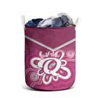 Queensland Oztag Custom Laundry Basket QLD Indigenous Art