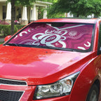 Queensland Oztag Custom Auto Sun Shade QLD Indigenous Art