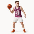 Queensland Oztag Custom Basketball Jersey QLD Indigenous Art
