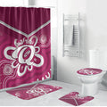 Queensland Oztag Custom Bathroom Set QLD Indigenous Art