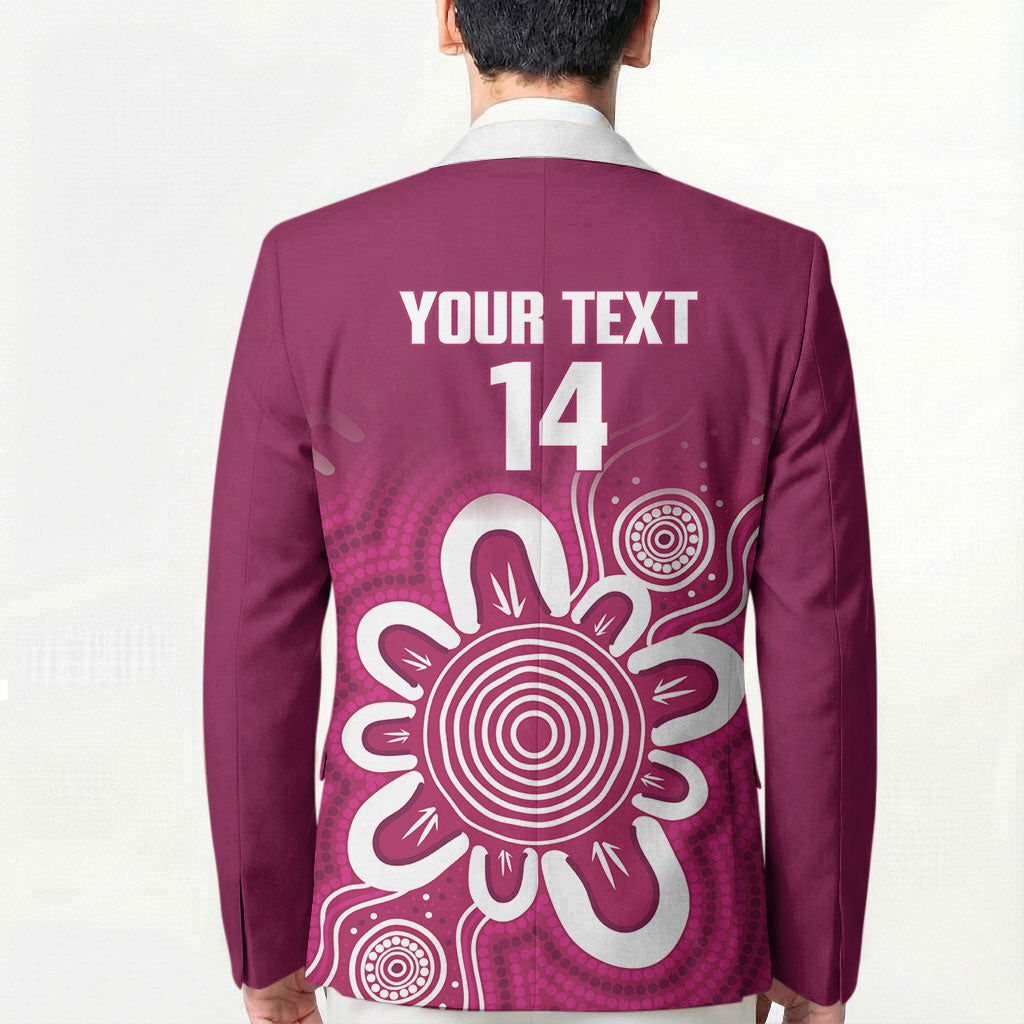 Queensland Oztag Custom Blazer QLD Indigenous Art