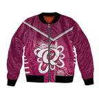 Queensland Oztag Custom Bomber Jacket QLD Indigenous Art