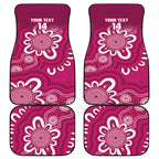 Queensland Oztag Custom Car Mats QLD Indigenous Art