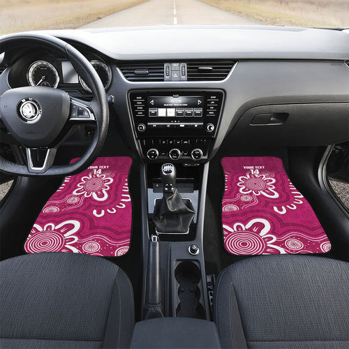Queensland Oztag Custom Car Mats QLD Indigenous Art