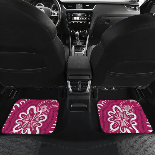 Queensland Oztag Custom Car Mats QLD Indigenous Art