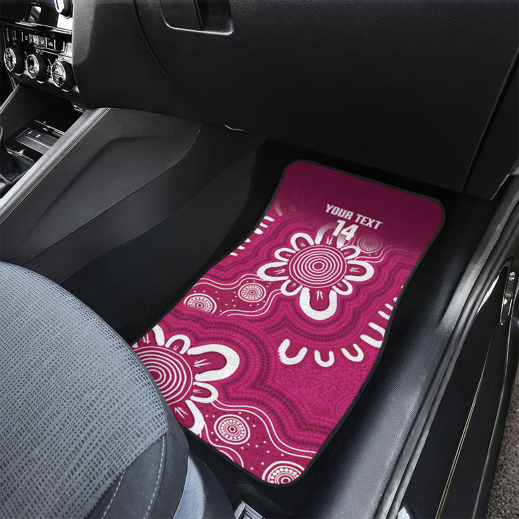 Queensland Oztag Custom Car Mats QLD Indigenous Art