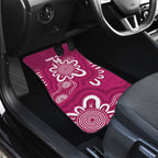 Queensland Oztag Custom Car Mats QLD Indigenous Art