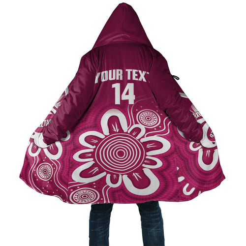 Queensland Oztag Custom Cloak QLD Indigenous Art