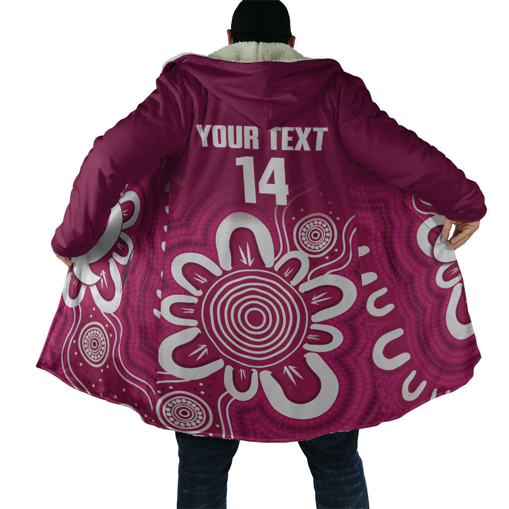 Queensland Oztag Custom Cloak QLD Indigenous Art