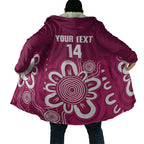 Queensland Oztag Custom Cloak QLD Indigenous Art