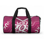 Queensland Oztag Custom Duffle Bag QLD Indigenous Art
