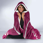 Queensland Oztag Custom Hooded Blanket QLD Indigenous Art