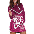 Queensland Oztag Custom Hoodie Dress QLD Indigenous Art